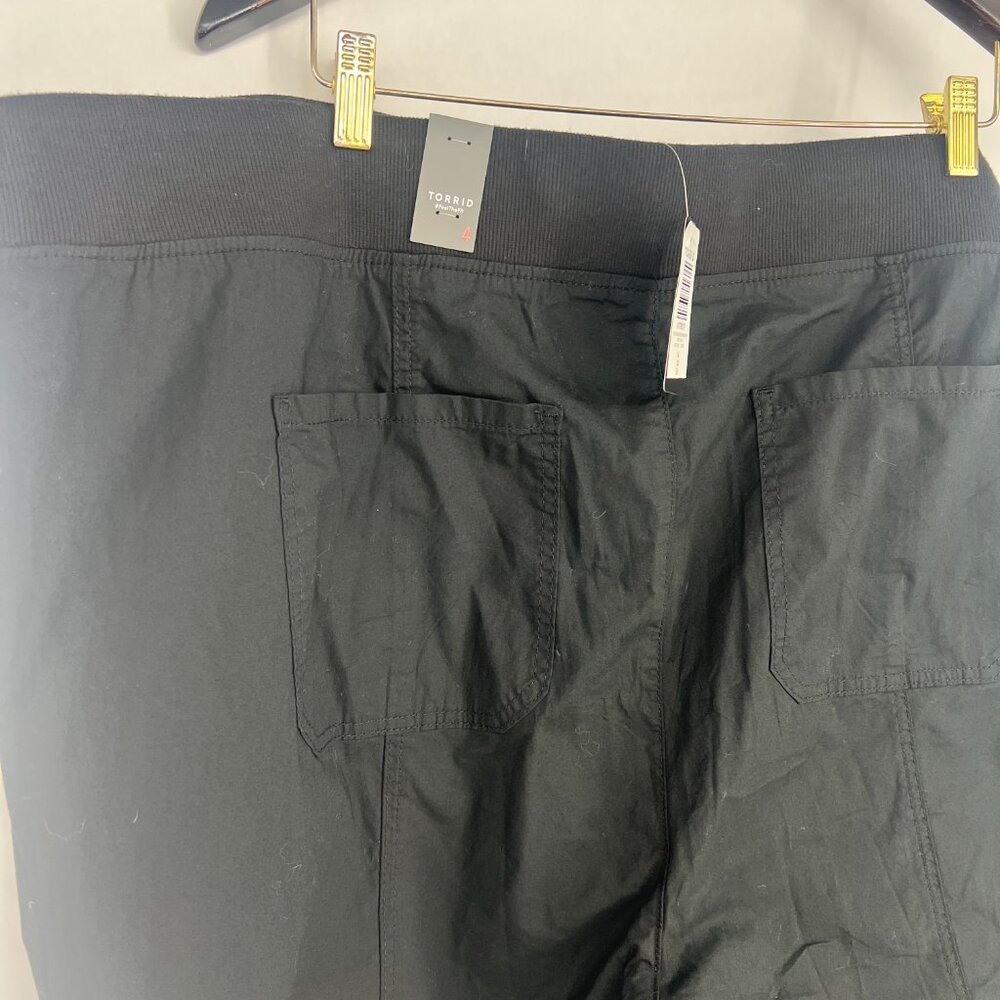 TORRID Pull on Convertible Poplin Cargo Jogger 4XL - Picture 6 of 10